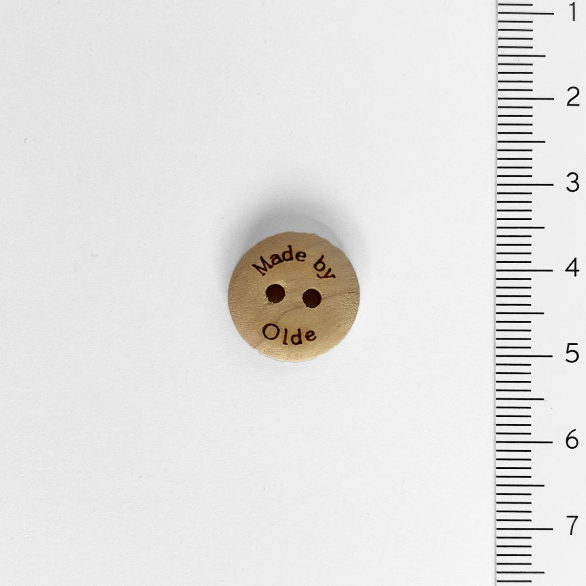 Træknap "Made by Olde" 15 mm