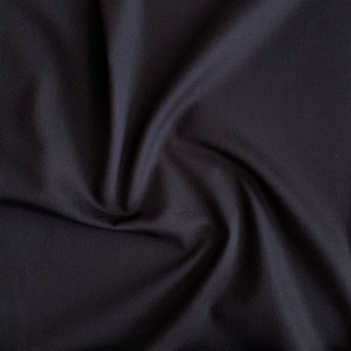 Twill uden stræk sort