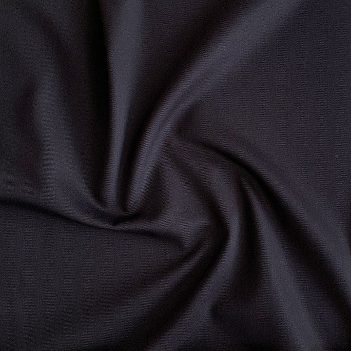 Twill uden stræk sort