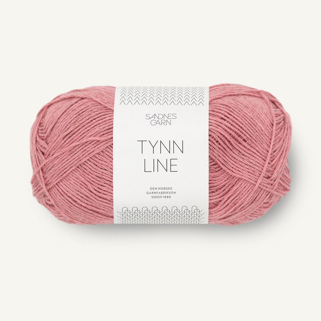 Tynd Line garn fra Sandnes Garn Rosa