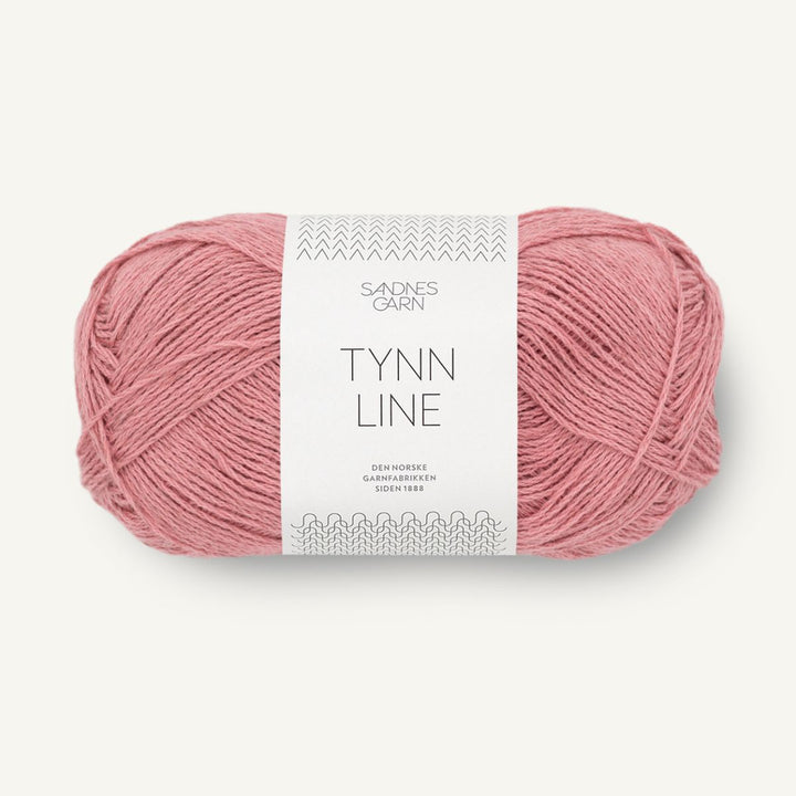 Tynd Line garn fra Sandnes Garn Rosa