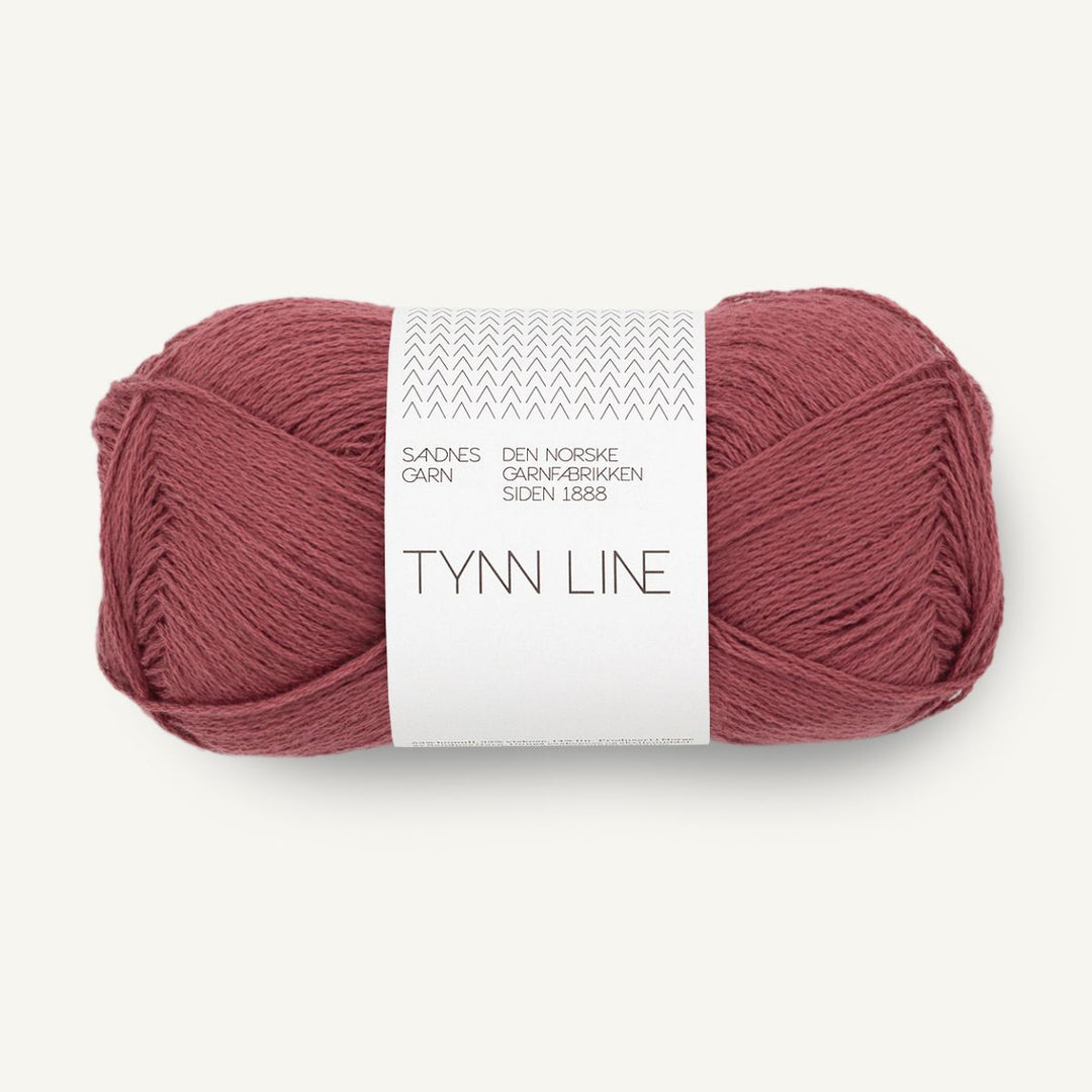 Tynd Line garn fra Sandnes Garn Rustic rose