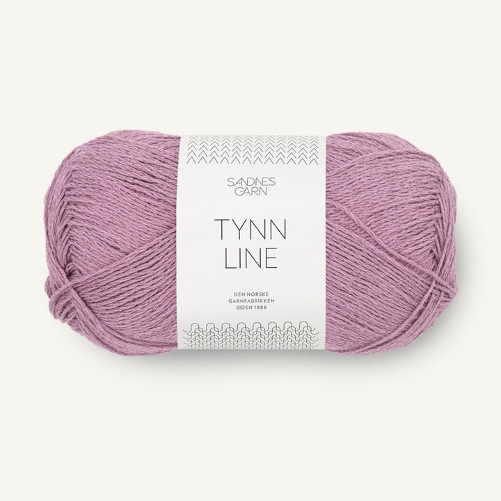 Tynd Line garn fra Sandnes Garn Rosa lavendel
