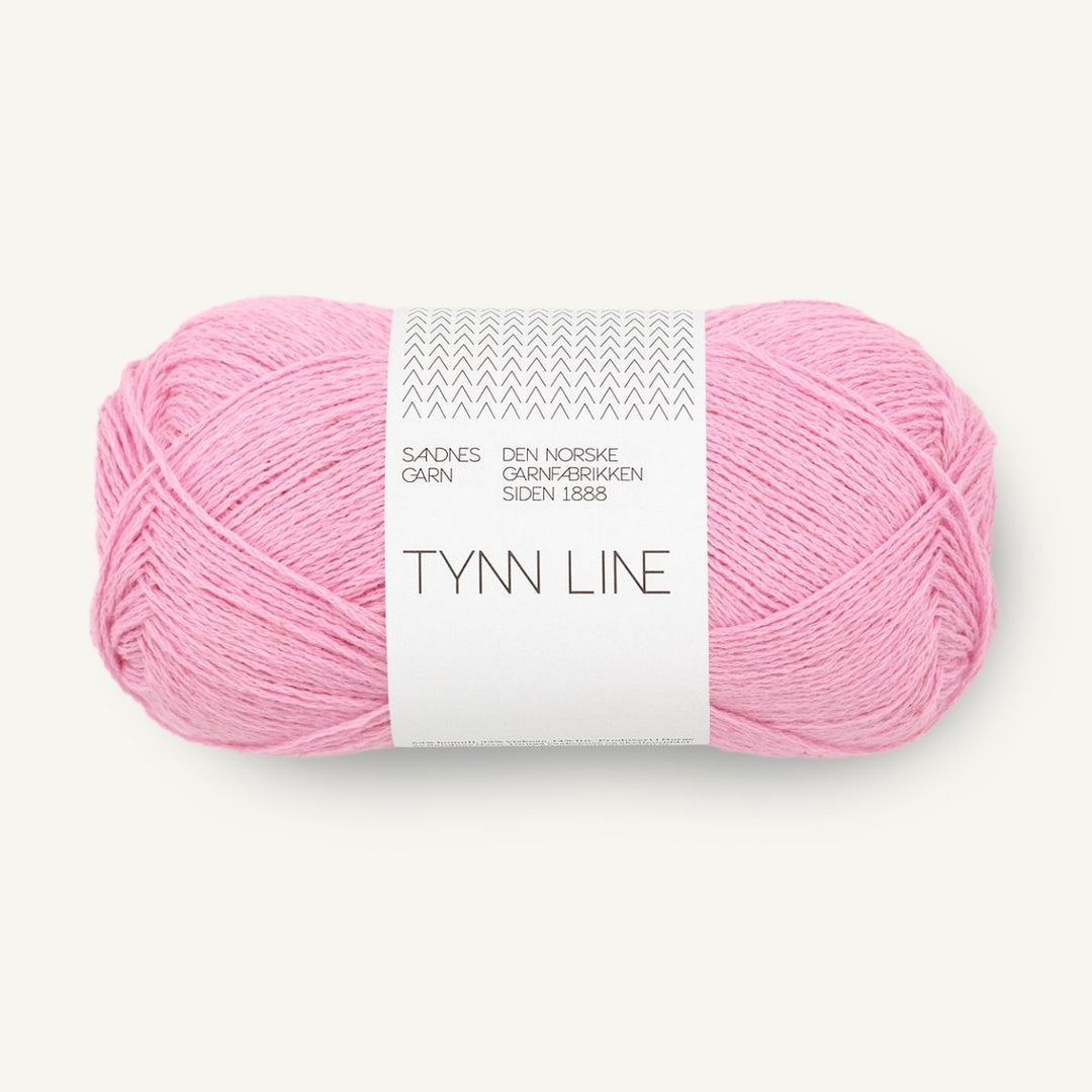 Tynd Line garn fra Sandnes Garn Pink lilla