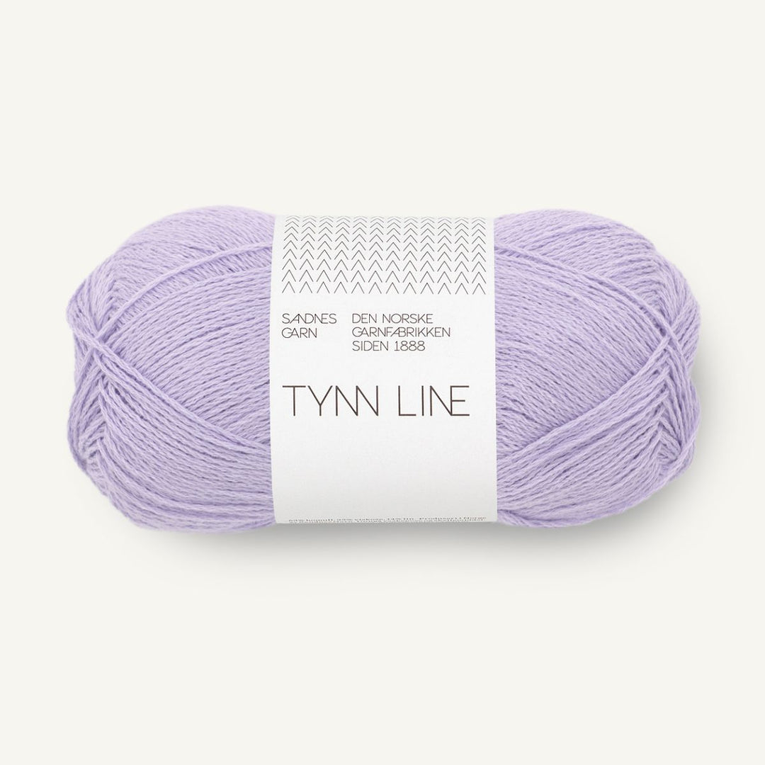 Tynd Line garn fra Sandnes Garn Lavendel