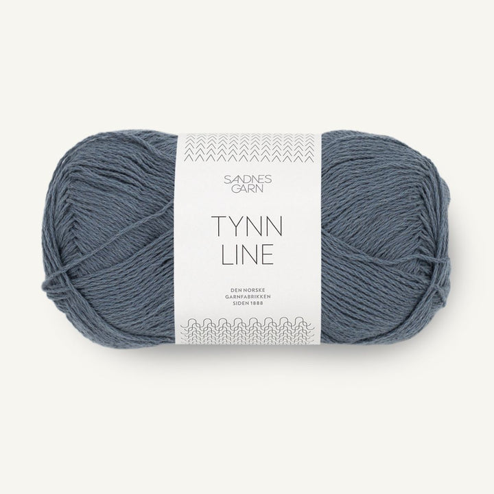 Tynd Line garn fra Sandnes Garn Mørk blågrå