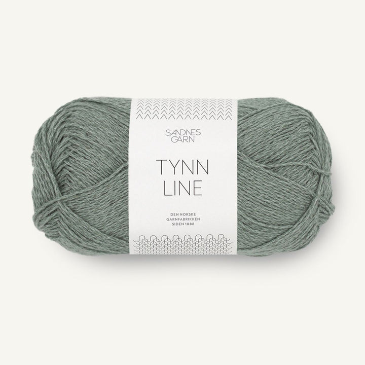 Tynd Line garn fra Sandnes Garn Grøn