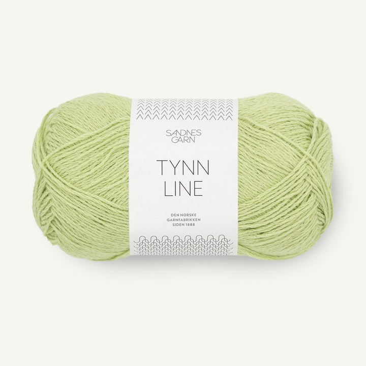 Tynd Line garn fra Sandnes Garn Lime punch
