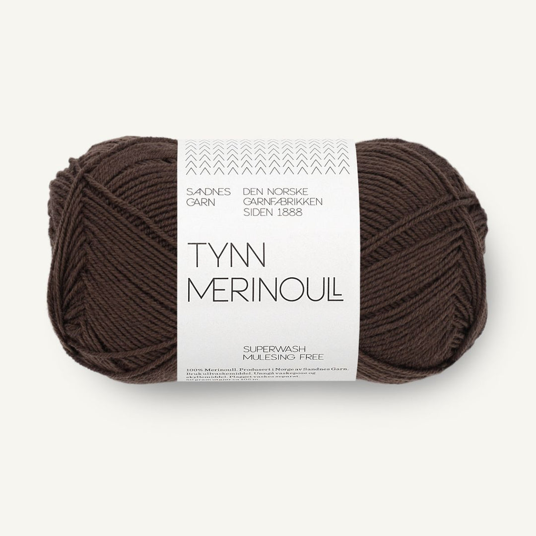 Tynd Merinould garn fra Sandnes Garn