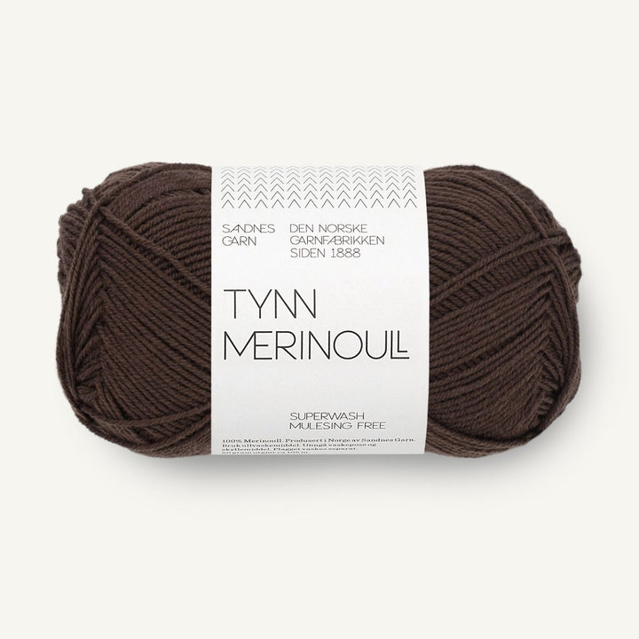 Tynd Merinould garn fra Sandnes Garn