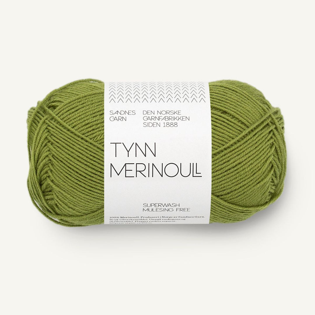 Tynd Merinould garn fra Sandnes Garn Matcha