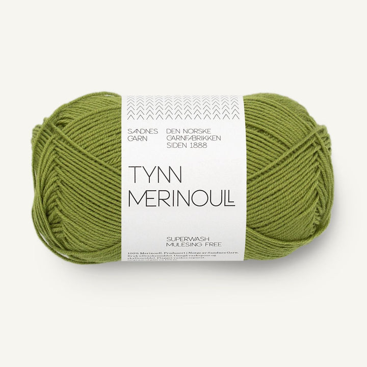 Tynd Merinould garn fra Sandnes Garn Matcha