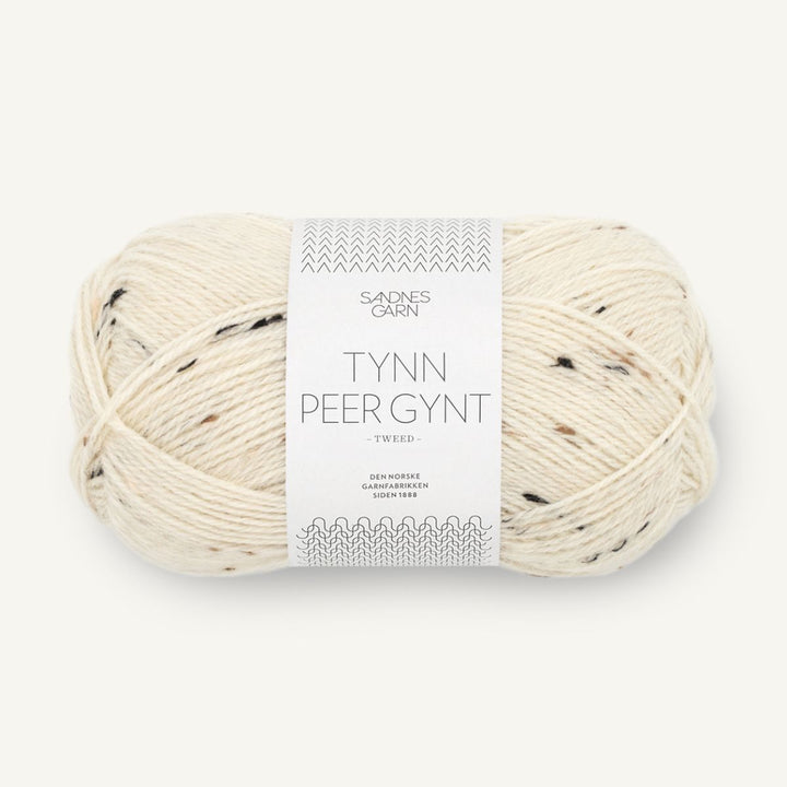 Tynd Peer Gynt garn fra Sandnes Garn Natur Tweed