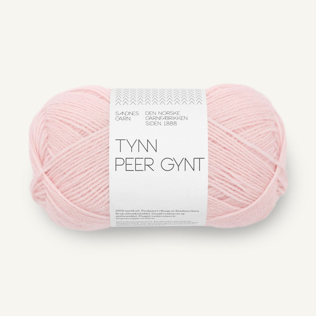Tynd Peer Gynt garn fra Sandnes Garn Lotus