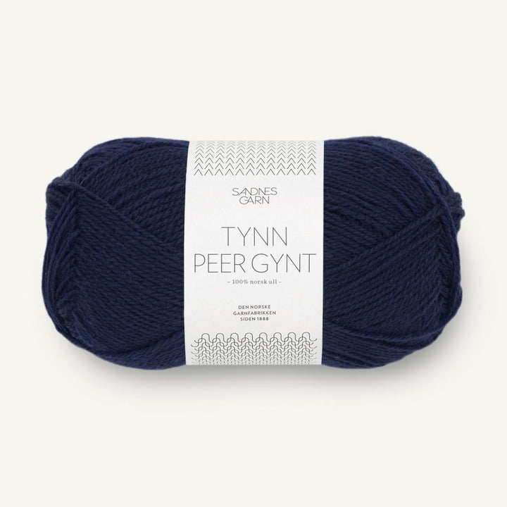 Tynd Peer Gynt garn fra Sandnes Garn Marine