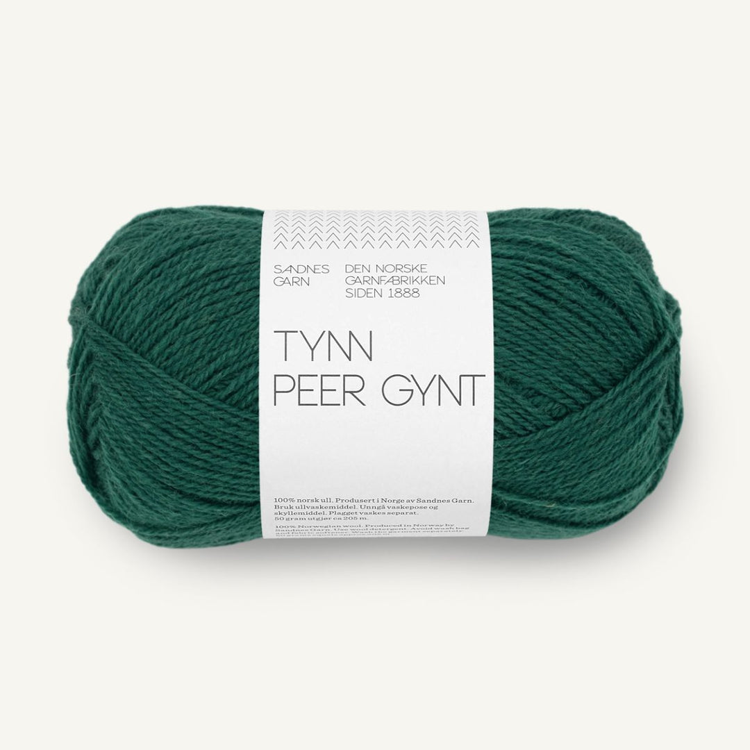 Tynd Peer Gynt garn fra Sandnes Garn Rainforest