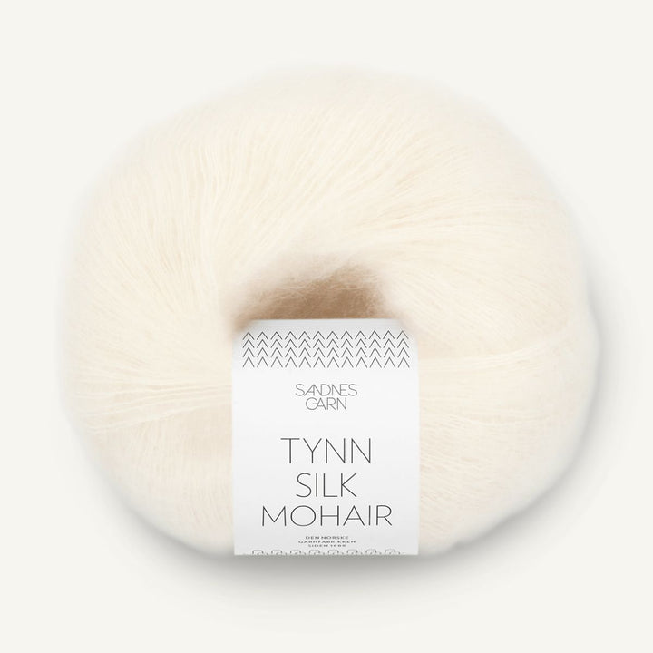 Tynd Silk Mohair garn fra Sandnes Garn Natur