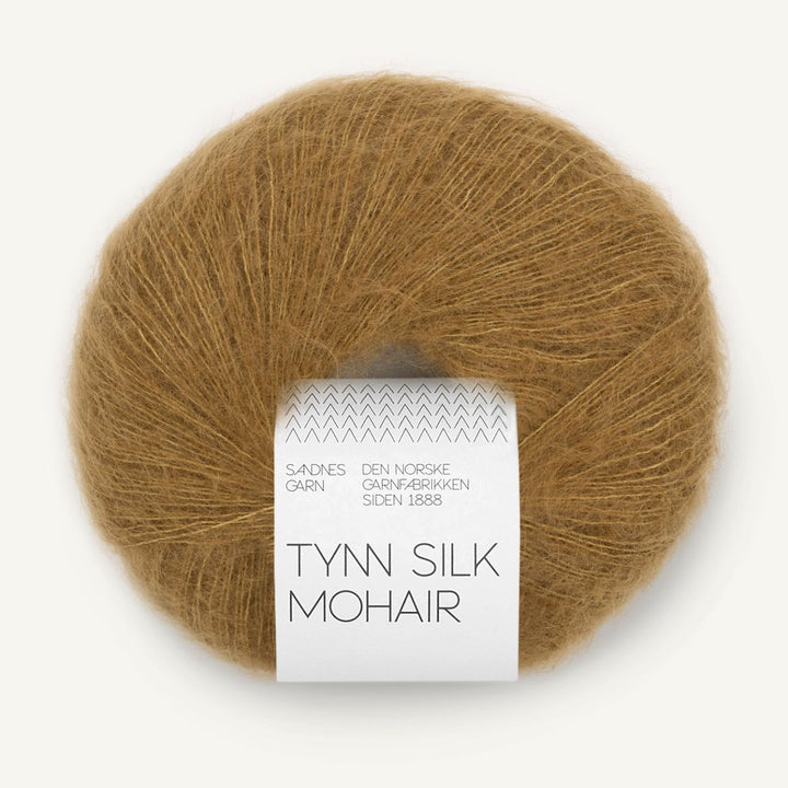 Tynd Silk Mohair garn fra Sandnes Garn Vintage gold
