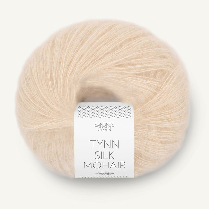 Tynd Silk Mohair garn fra Sandnes Garn Mandel