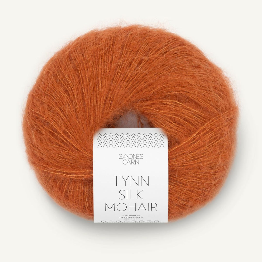 Tynd Silk Mohair garn fra Sandnes Garn Cognac