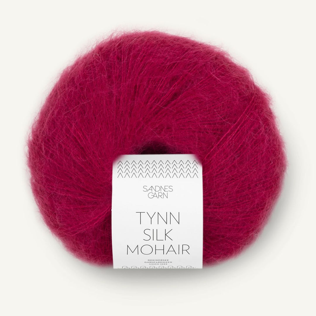 Tynd Silk Mohair garn fra Sandnes Garn Rumbo red