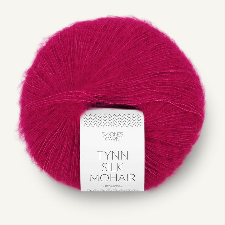 Tynd Silk Mohair garn fra Sandnes Garn Jazzy pink