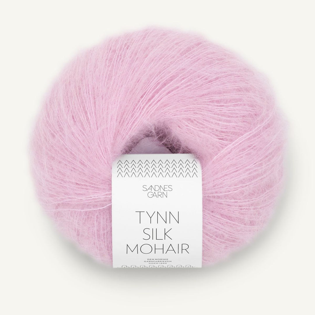 Tynd Silk Mohair garn fra Sandnes Garn Pink lilac