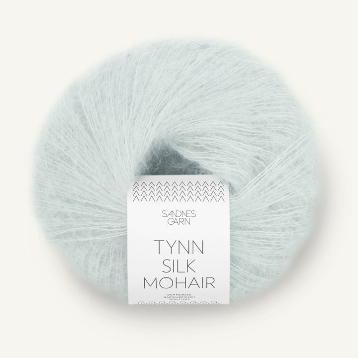 Tynd Silk Mohair garn fra Sandnes Garn Artic Ice