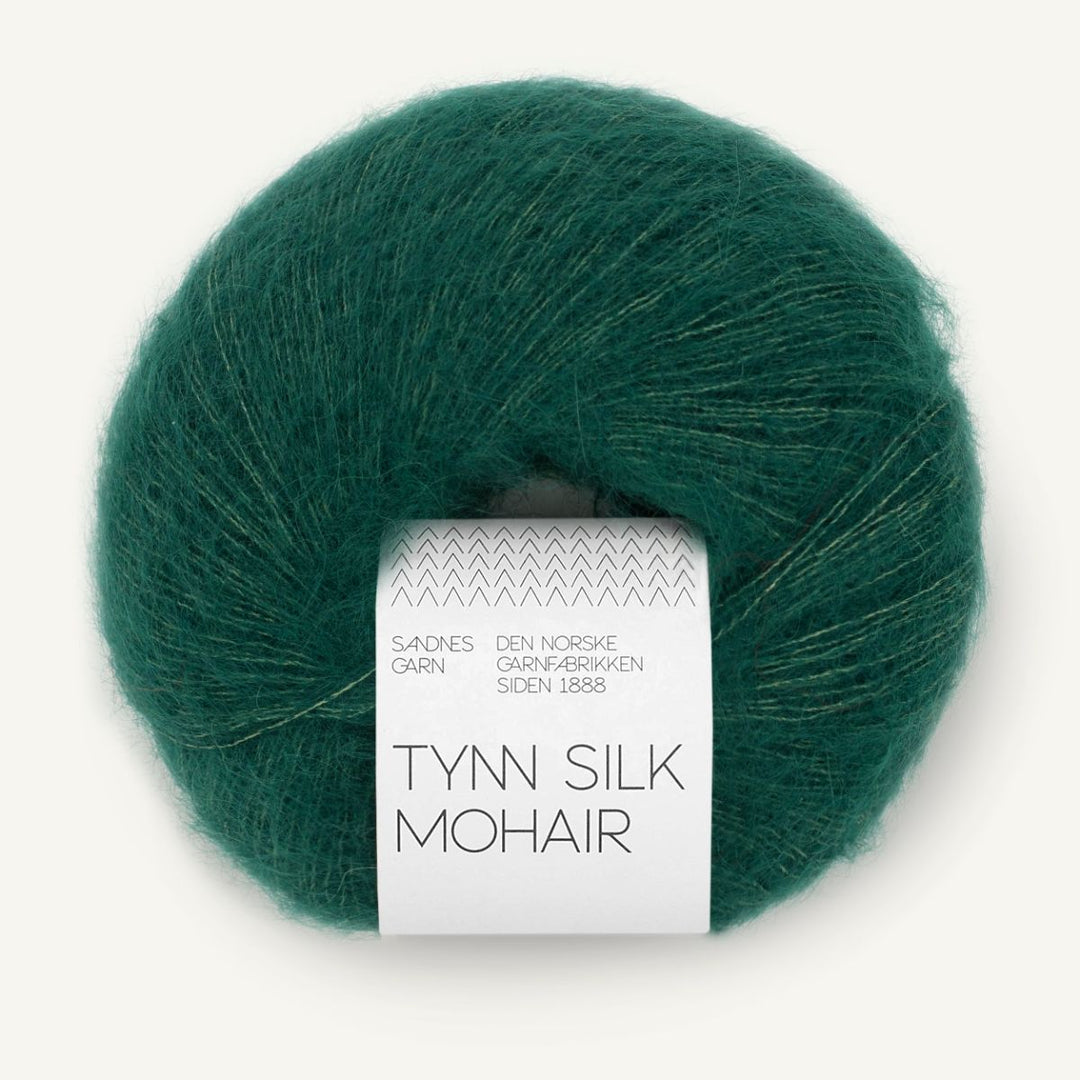 Tynd Silk Mohair garn fra Sandnes Garn Rainforest