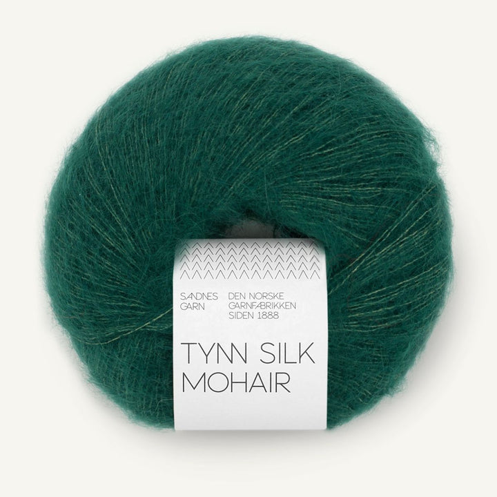 Tynd Silk Mohair garn fra Sandnes Garn Rainforest