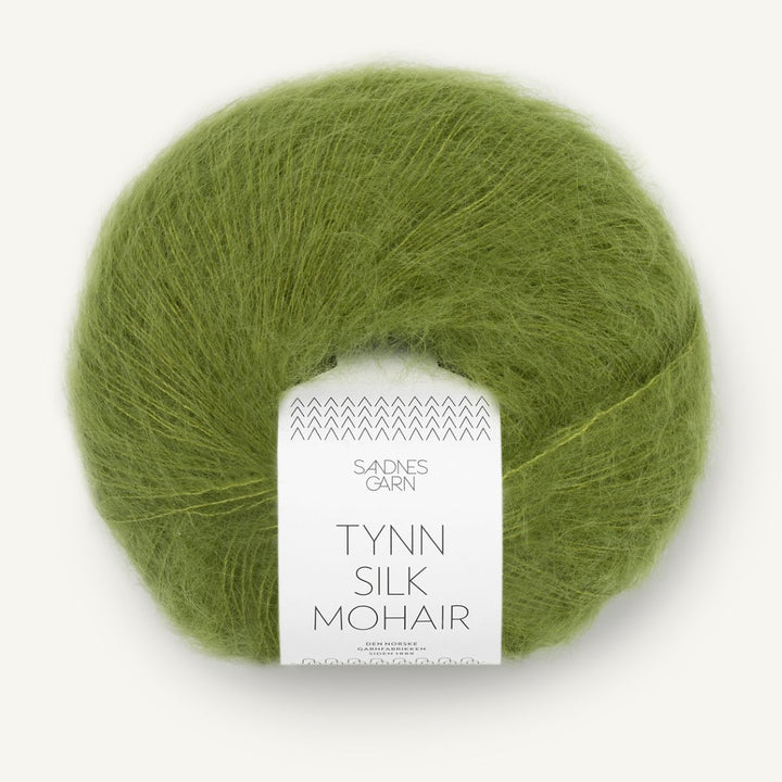 Tynd Silk Mohair garn fra Sandnes Garn Matcha