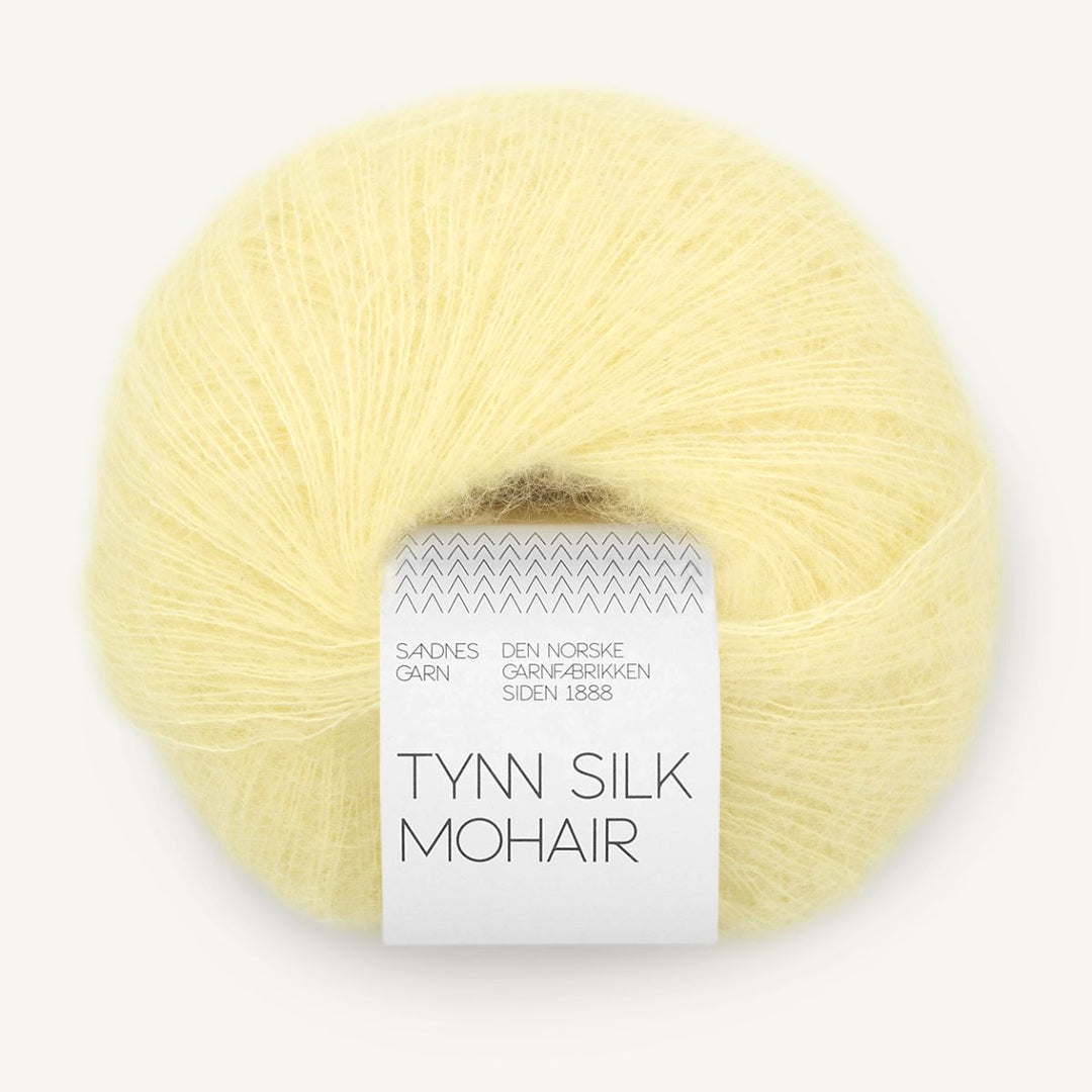 Tynd Silk Mohair garn fra Sandnes Garn Lemonade