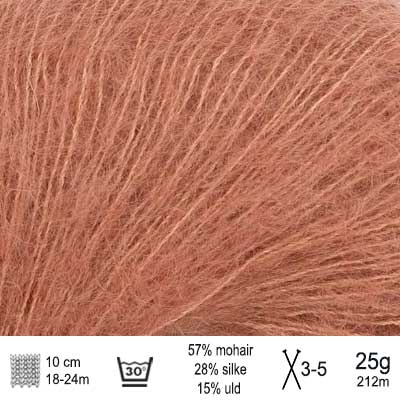Tynd Silk Mohair garn fra Sandnes Garn
