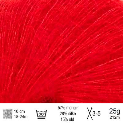 Tynd Silk Mohair garn fra Sandnes Garn