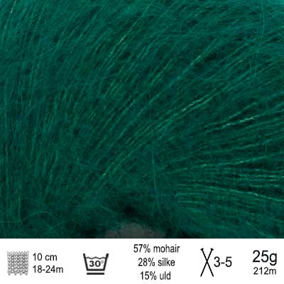 Tynd Silk Mohair garn fra Sandnes Garn