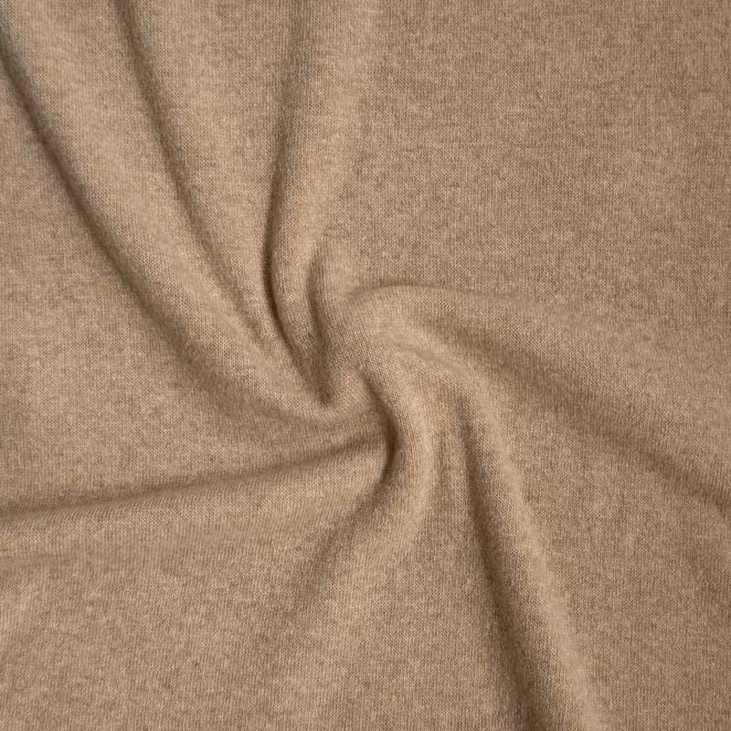 Sypakke Hoodie Halsedisse A908 i strikstof Uldstrik i sand (60 cm)