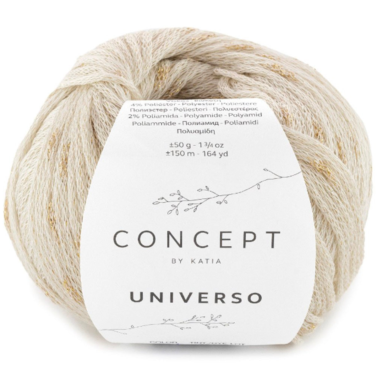 Universo garn Concept fra Katia Beige gold