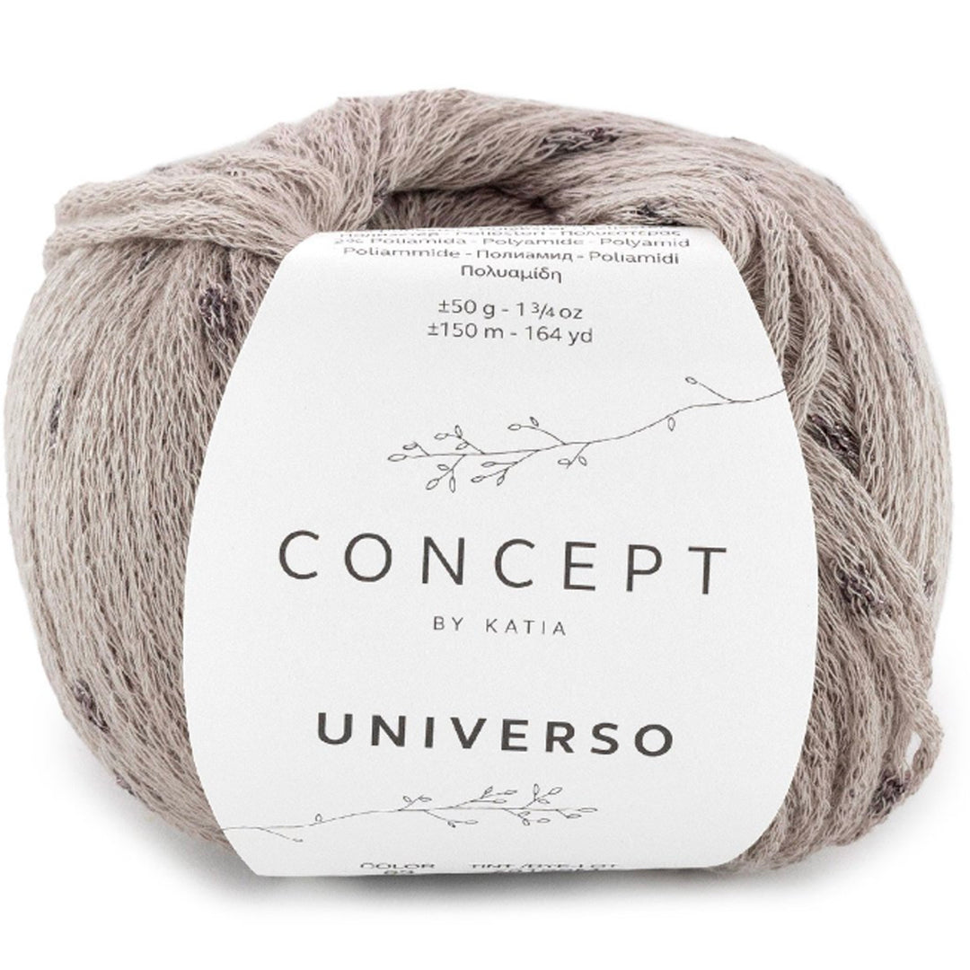Universo garn Concept fra Katia Stone grey-Silver