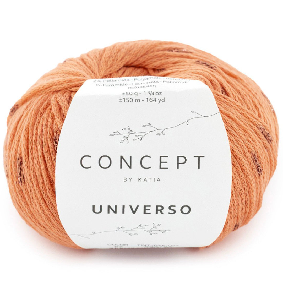 Universo garn Concept fra Katia Tangerine-Copper