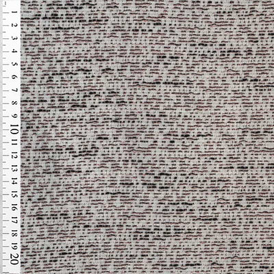 Fastvævet vare med sort og pink vævninger