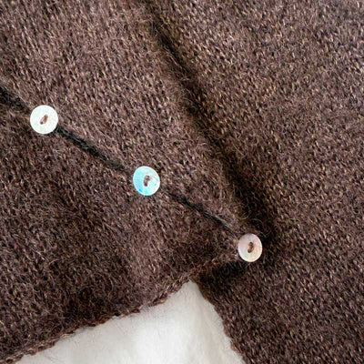 Strikkekit Valerie Blouse fra PetiteKnit i Tynd Silk Mohair
