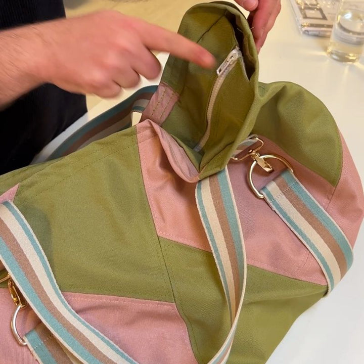 Vandafvisende stof i gammel rosa - KreStoffer