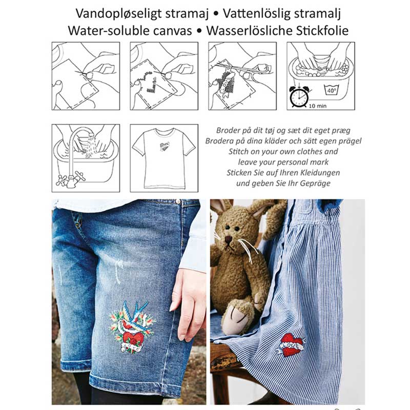 Vandopløseligt stramaj fra Permin - KreStoffer