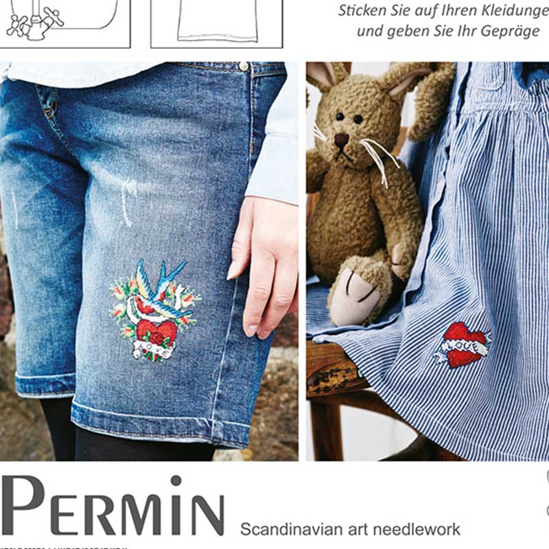 Vandopløseligt stramaj fra Permin - KreStoffer