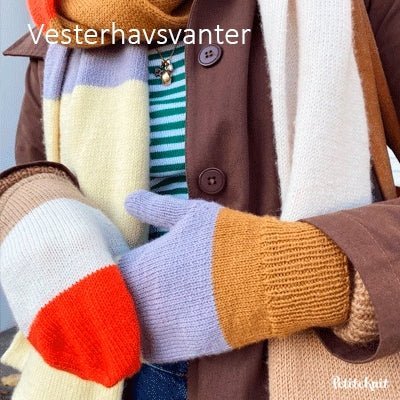 Vesterhavsvanter fra PetiteKnit (Opskrift i fysisk papirudgave)