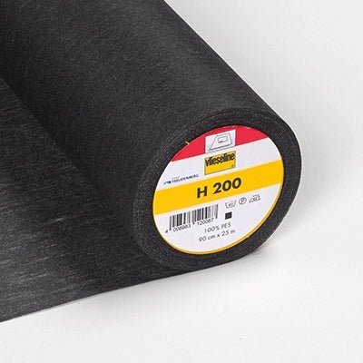 Vlieseline H200, sort - KreStoffer