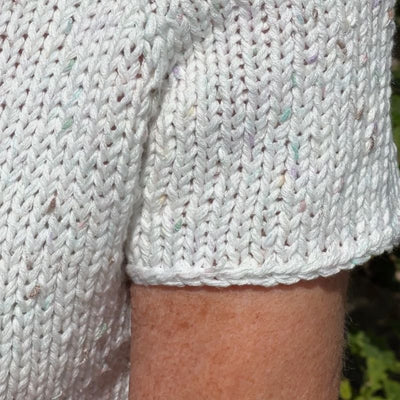 Strikkekit Wave Tee fra PetiteKnit i Line garn