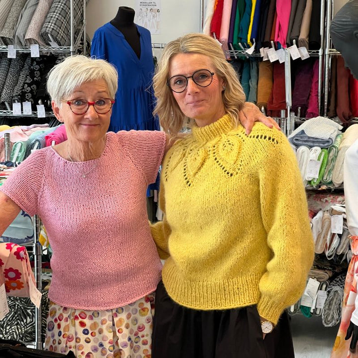 Strikkekit Wave Tee fra PetiteKnit i Line garn
