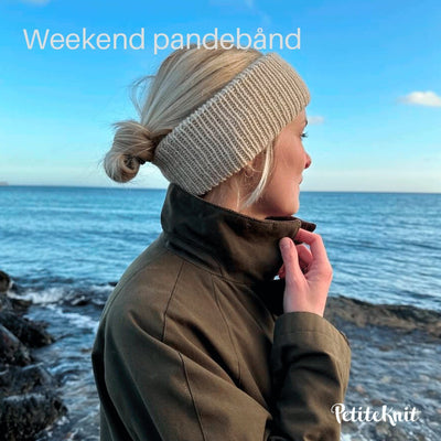 Weekend pandebånd fra PetiteKnit (Opskrift i fysisk papirudgave) - KreStoffer
