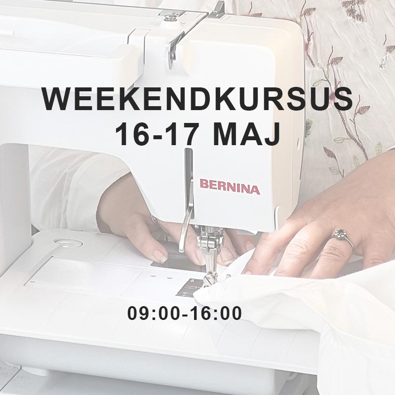 Weekendkursus i syning 16-17 maj 2026
